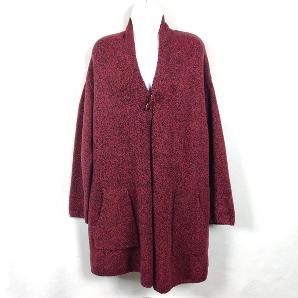 J.Jill Pure Wool Blend Knit Long Line Cardigan - Picture 1 of 10
